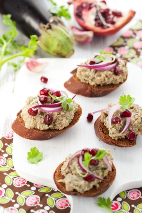 Eggplant dip, https://www.info-on-high-blood-pressure.com/Natural-Remedies-For-High-Cholesterol.html