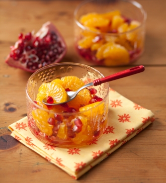 Orange and Pomegranate fruit salad. https://www.info-on-high-blood-pressure.com/your-health.html