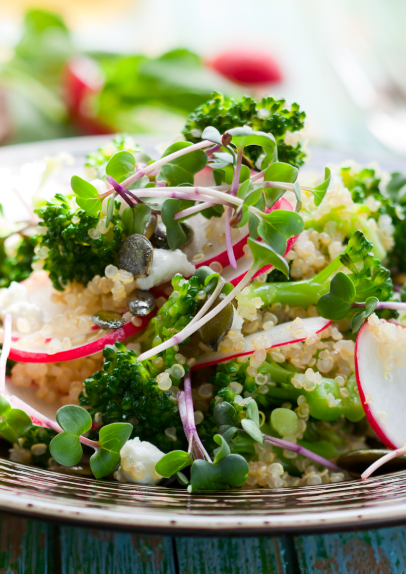 Quinoa veggie meal to lower your blood pressure and blood sugar. https://www.info-on-high-blood-pressure.com/blood-pressure.html