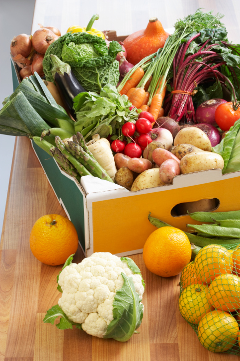 Organic Garden harvest. https://www.info-on-high-blood-pressure.com/foods-need-to-be-organic.html