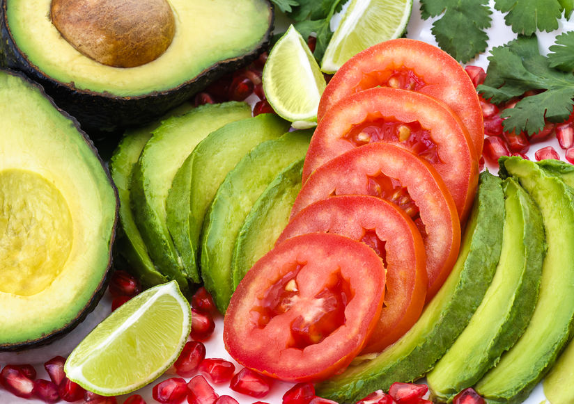 Avocado And Tomato - A Heart Healthy Snack  https://www.info-on-high-blood-pressure.com/Healthy-Snacks.html